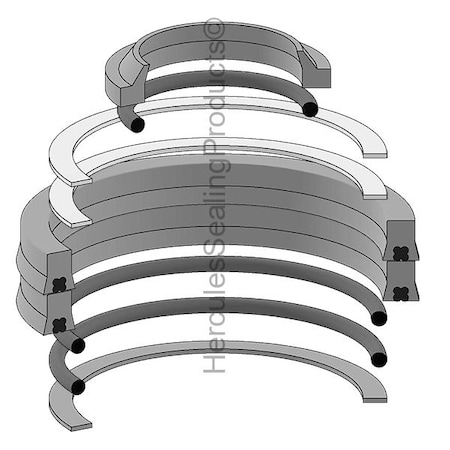 Cascade - After Market Parts Hydraulic Cylinder Repair Kit- 2 X 2-1/2 651847